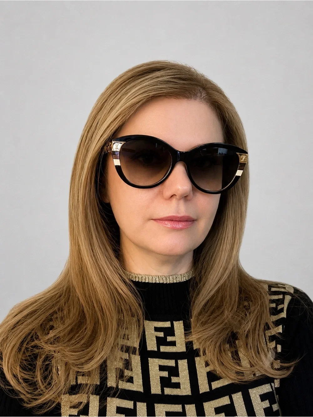 Louis Vuitton Petite Soupçon Cat Eye Sunglasses, Model# Z1857W
